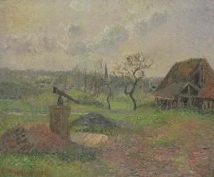 Une briqueterie à Eragny, 1885